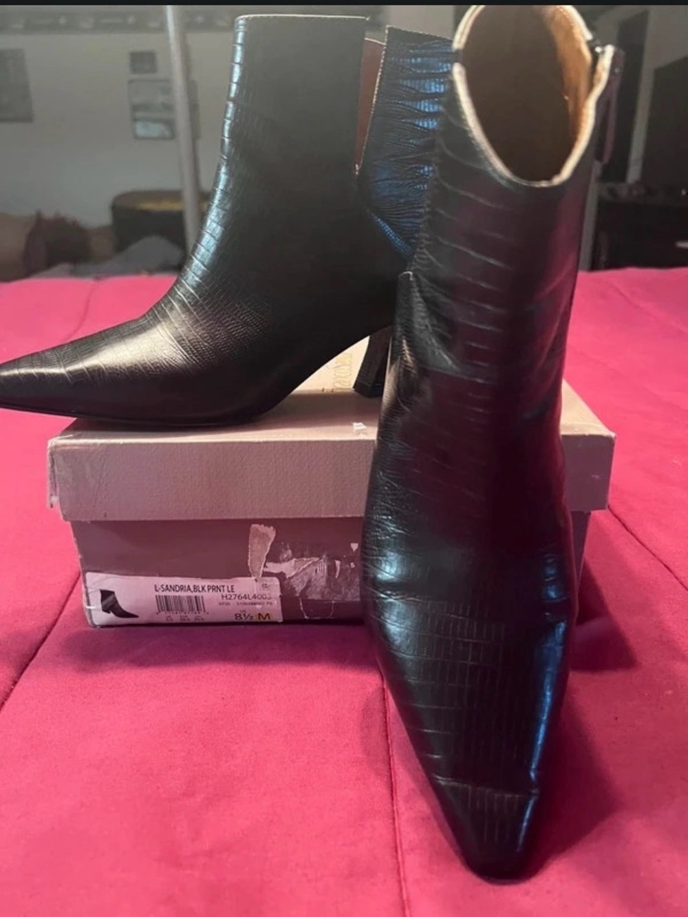 NWT( box)Franco Sarto L-Sandria Bootie 8.5